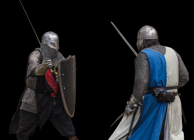Medieval knight costume
