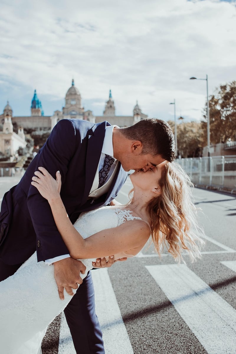 Mix-and-match wedding outfit